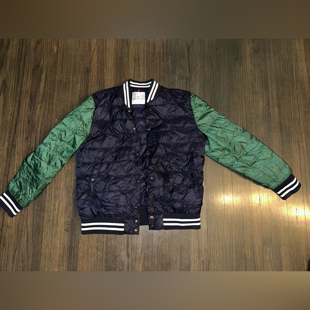 MONCLER MENS Longue Saison Jacket Coat Classe 1 baseball down